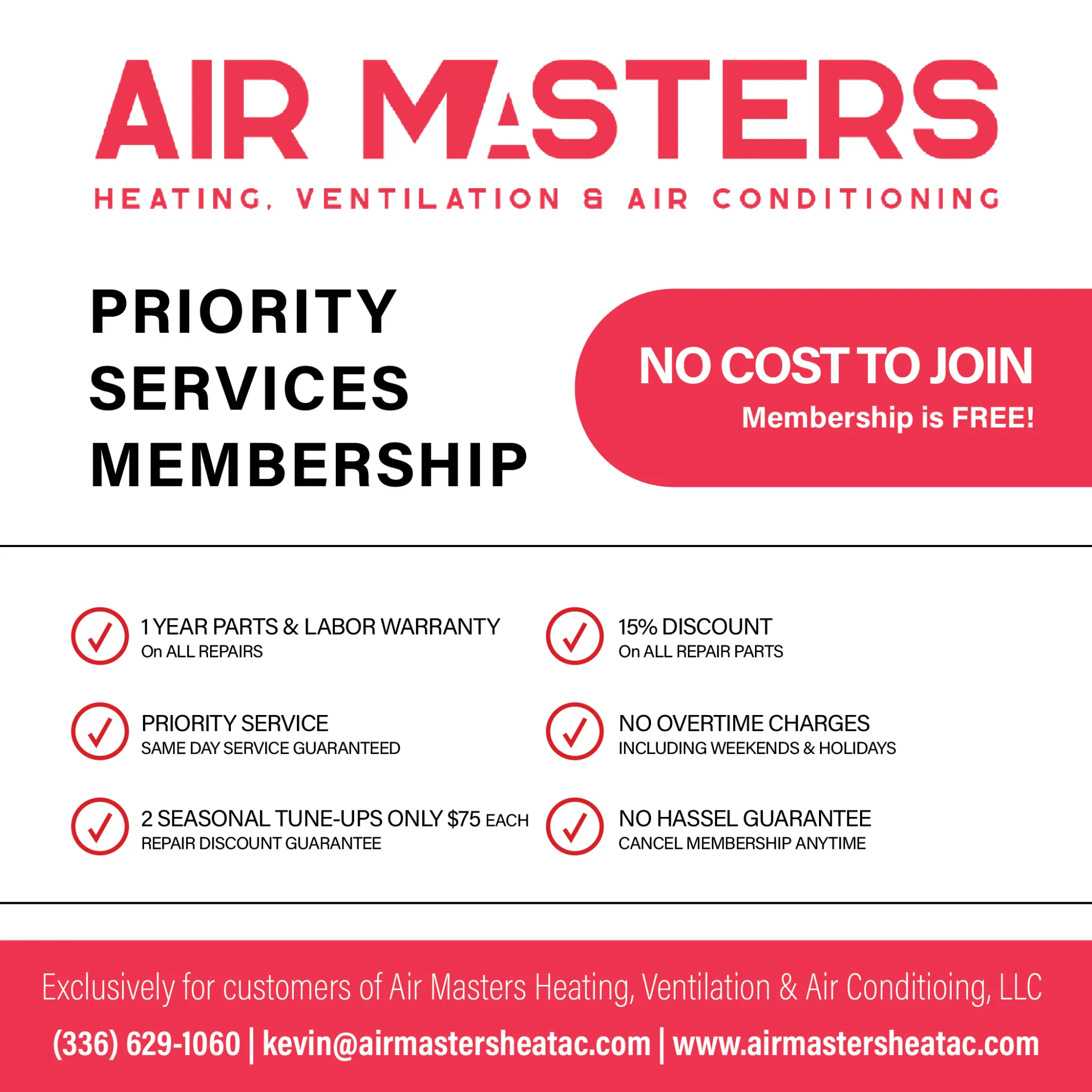 Preventative HVAC Maintenance Membership